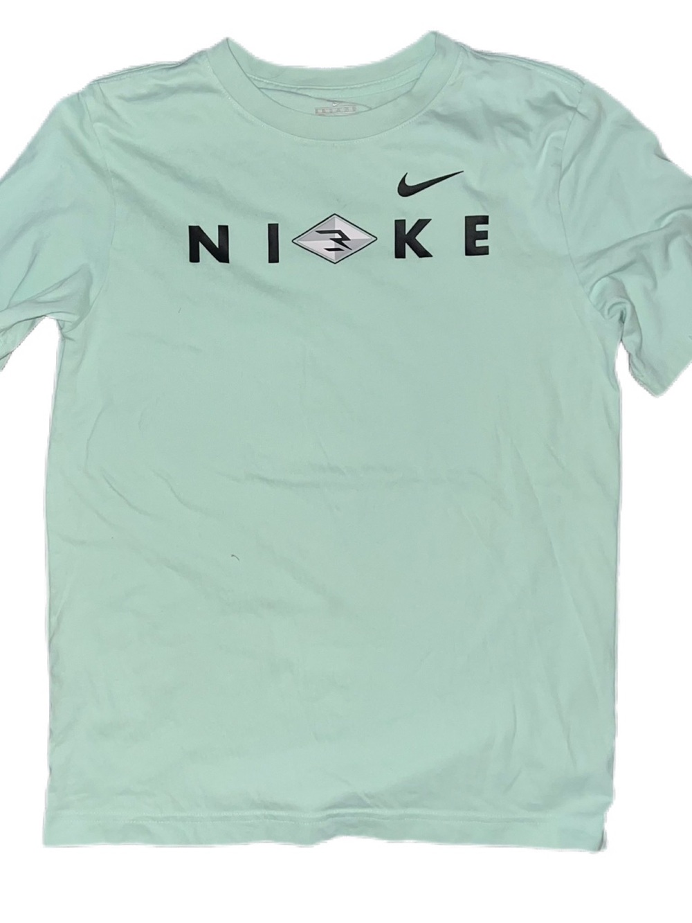 Nike Mint Green Logo Short Sleeve T-Shirt